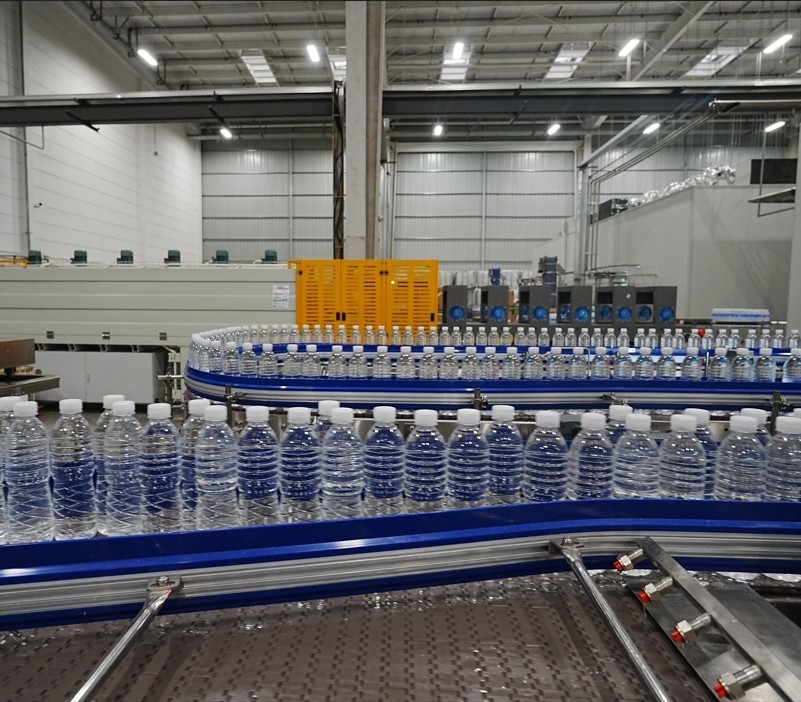 Air Conveyor Airveyor for 42,000 BPH Bottled water production line