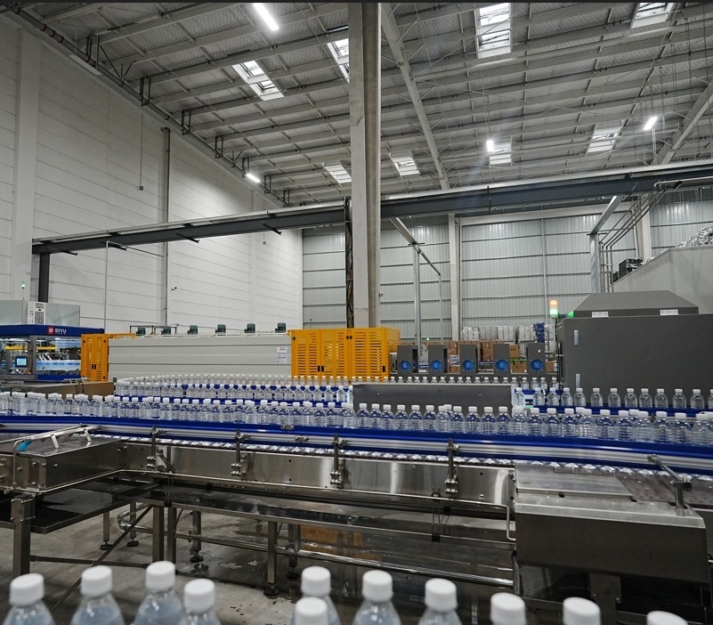 Air Conveyor Airveyor for 42,000 BPH Bottled water production line