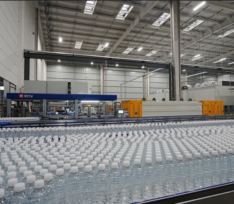Dynamic Bottle Buffer Platform For 42,000 BPH Bottled Water Production Efficient Flexible