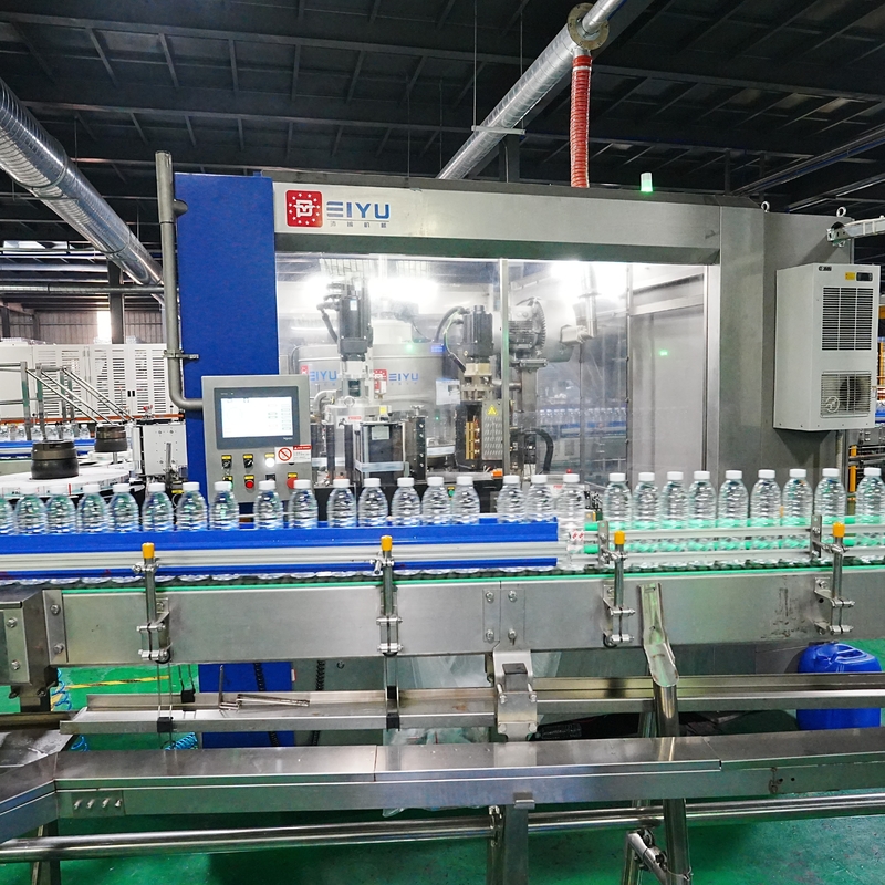 Yunnan Honghe Customer Site, 54,000 Bottles Per Hour High-speed OPP Labeling Machine