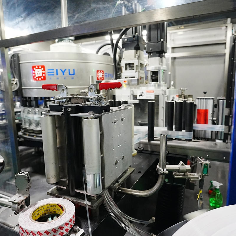 Yunnan Honghe Customer Site, 54,000 Bottles Per Hour High-speed OPP Labeling Machine