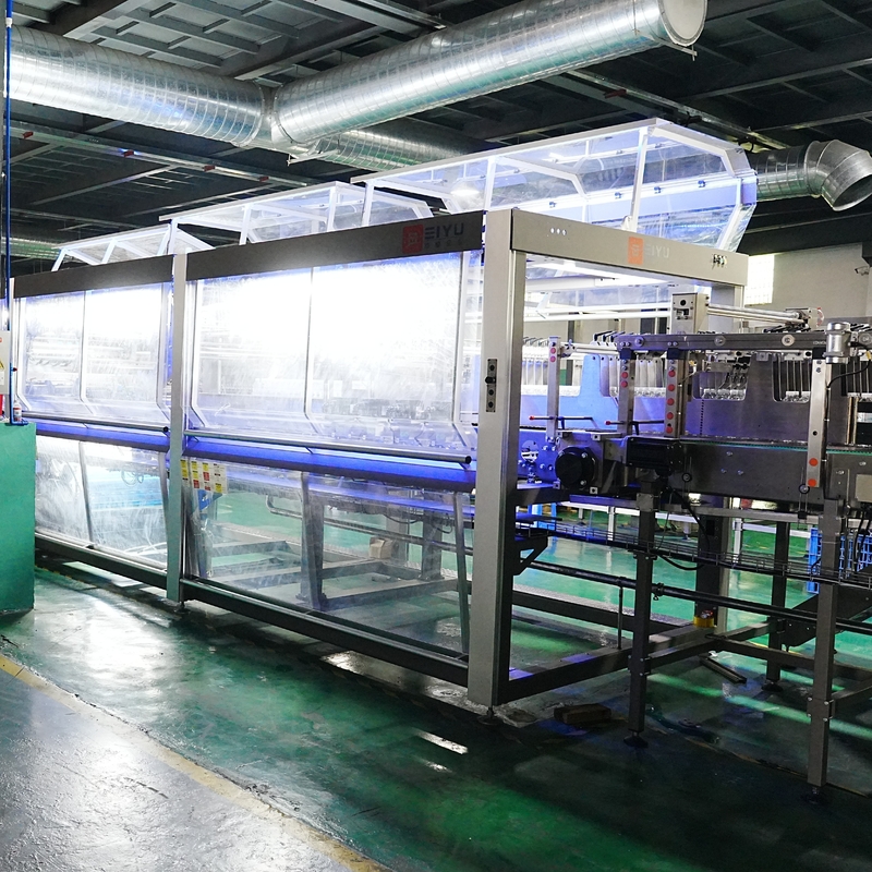 22 Packs Per Minute  Film Packing Machine For Bottled Water Production Line Exported To Saudi Arabia