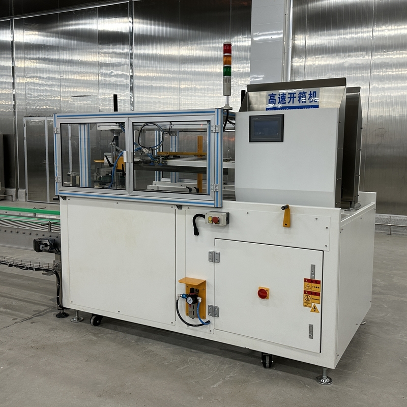 Food Production Line Small Case Box Erector Machine Horizontal OEM