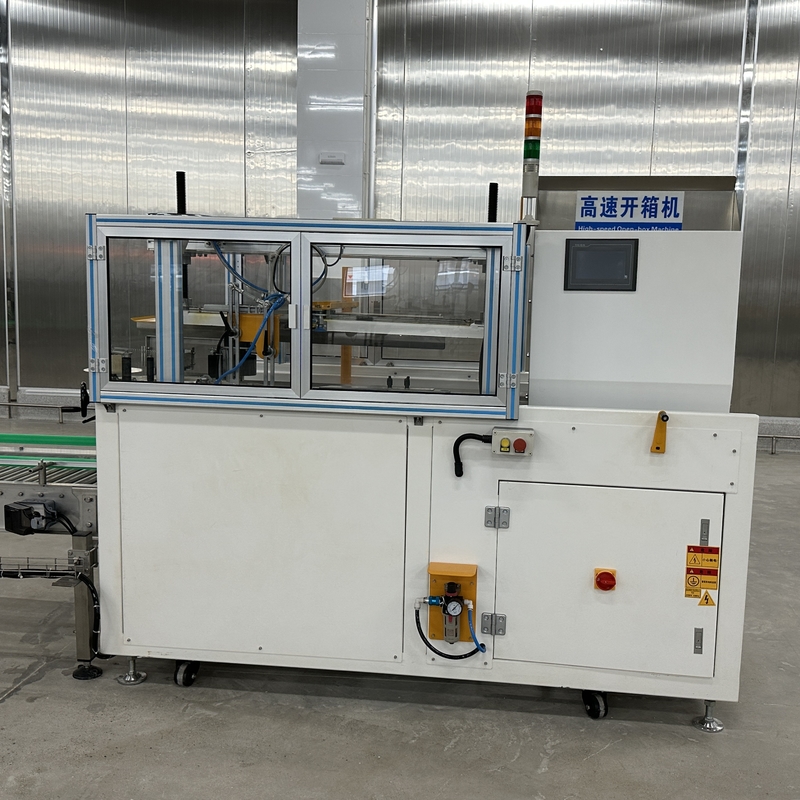 Food Production Line Small Case Box Erector Machine Horizontal OEM