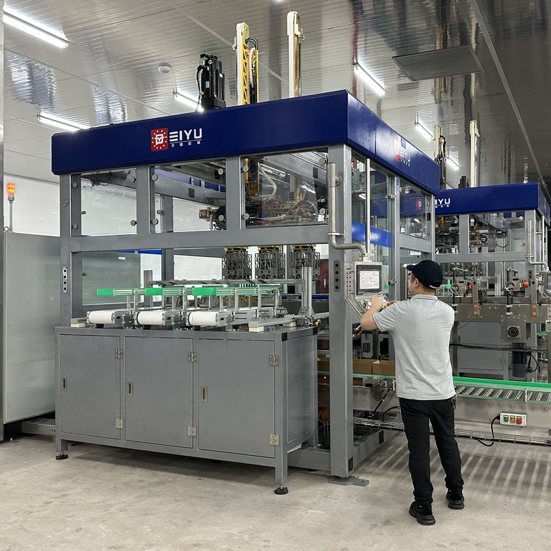Drop Type Pouch Case Packer Machine Automatic Packaging Machinery