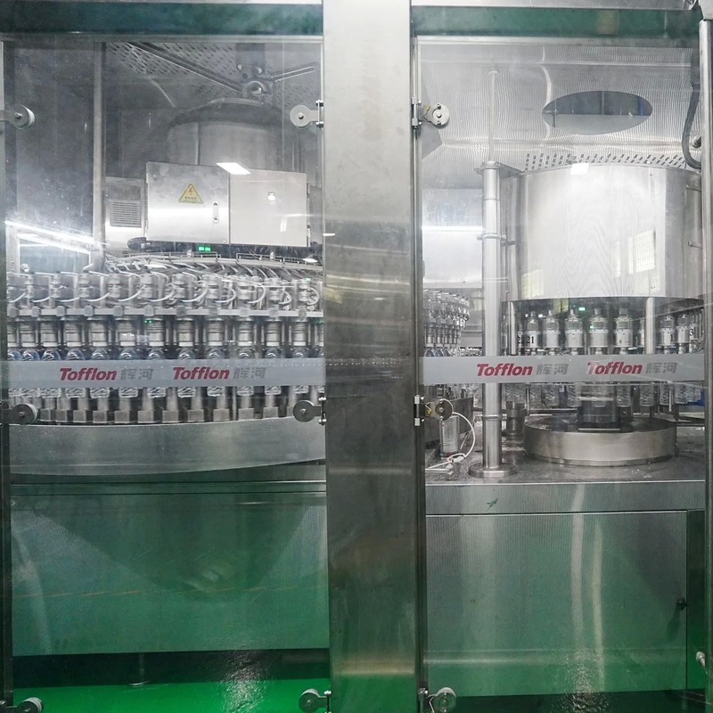 46,000 Bph Full Automatic Bottled Water Production Line with 100-2000ml Capacity and 6000-72000bph Output