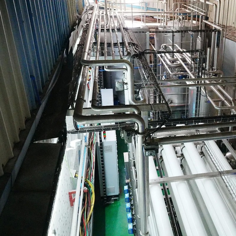 48,000 BPH Low Temperature Filling Mineral Water Production Line for 100-2000ml Bottles with 6000-72000BPH Capacity