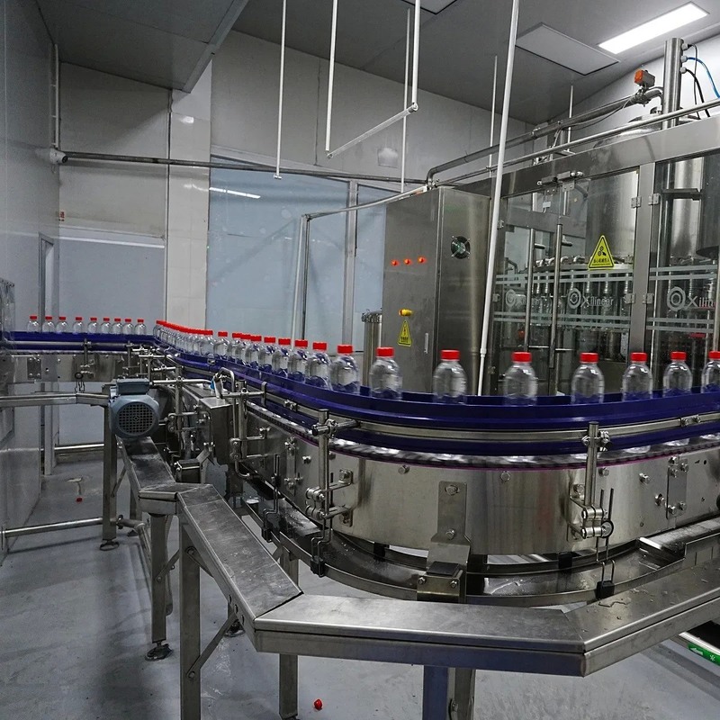 24000bph Full Automatic Bottled Water Production Line with 6000-72000bph Capacity and 100-2000ml Container Volume