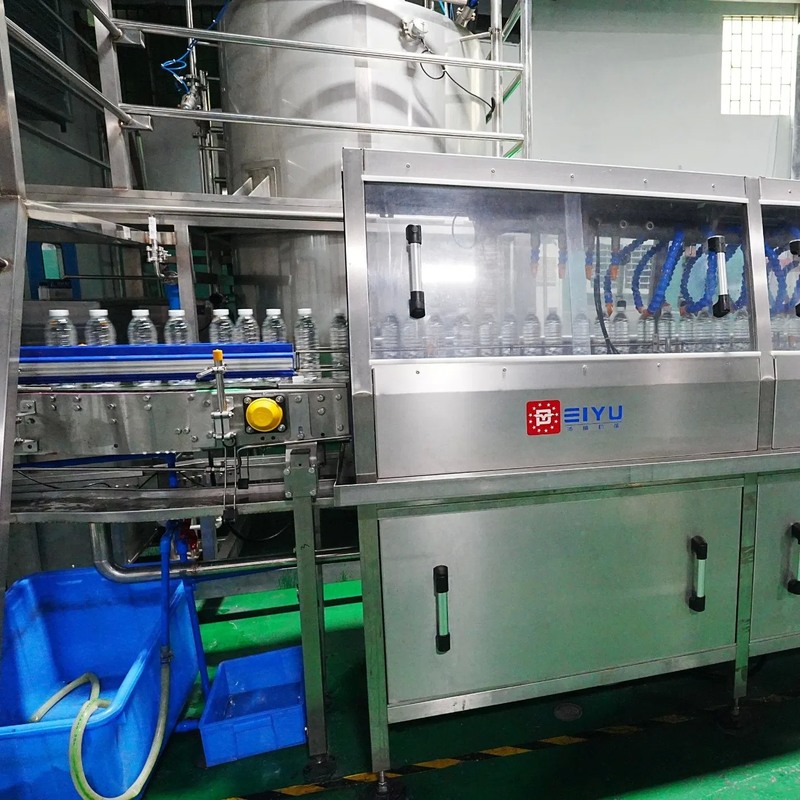 50,000bph PE Bottled Water Production Line with 338ml, 542ml, 1.35L, 4*6 Packaging for Sparkling Water