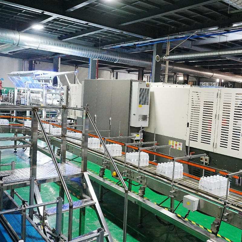 22,000 BPH Full Automatic Bottled Water Production Line with Mildew Proof Packaging for Plastic Glass Metal Containers