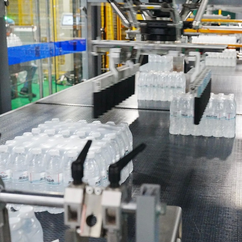14,000 Bph Non-Carbonated Negative Pressure Filling Bottled Water Production Line for Beverage Packaging