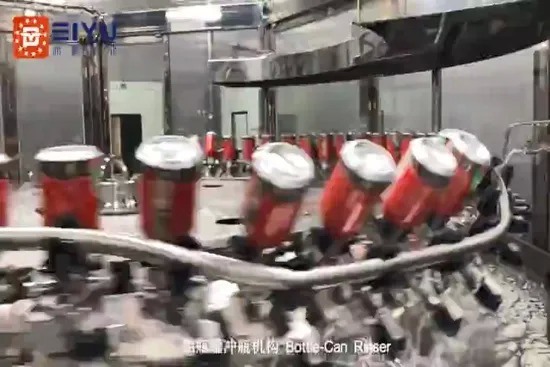 Full Automatic Electric Driven Bottled Water Production Line with Mildew Proof Packaging for Plastic Glass Metal Containers