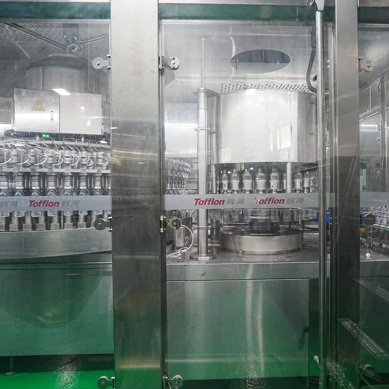 Full Automatic Electric Driven Bottled Water Production Line with Mildew Proof Packaging for Plastic Glass Metal Containers