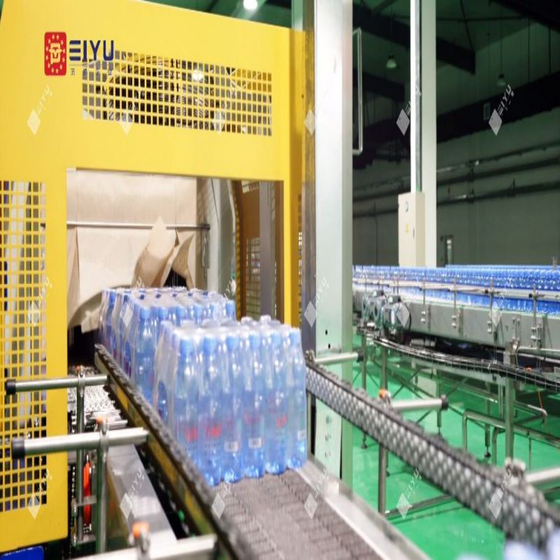Full Automatic Electric Driven Bottled Water Production Line with Mildew Proof Packaging for Plastic Glass Metal Containers