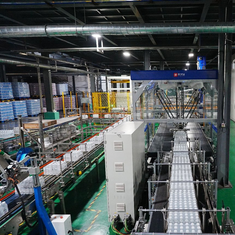 60000 BPH High Temperature Filling Bottled Water Production Line for 100-2000ml Soda Water