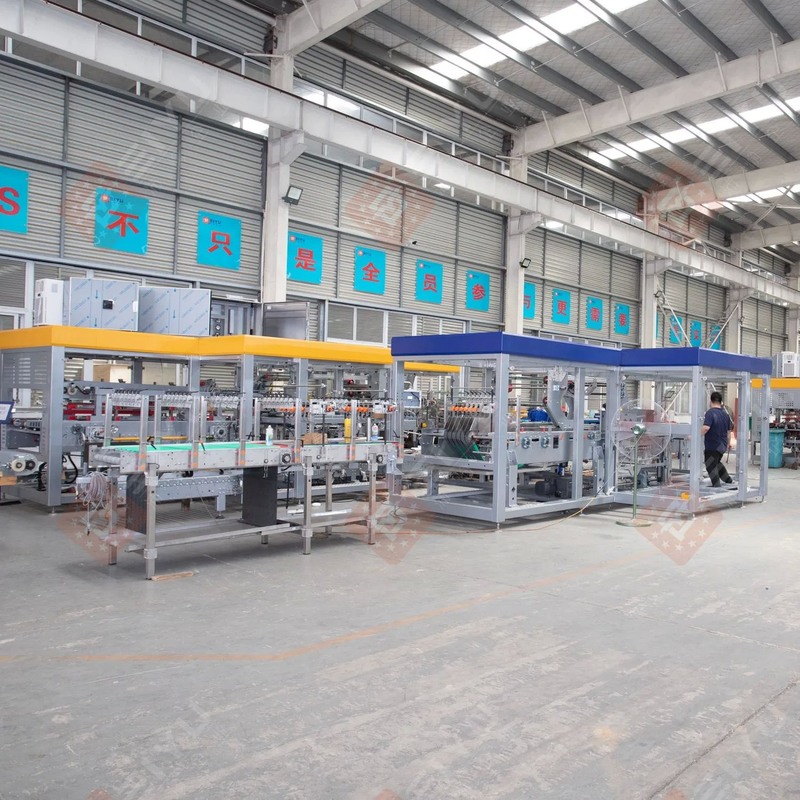 High-Speed 60BPM Wrap Around Case Packer with Multi-Format Compatibility and 380V AC Power for Beverage Carton Packing