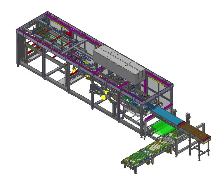 High-Speed 60BPM Wrap Around Case Packer with Multi-Format Compatibility and 380V AC Power for Beverage Carton Packing