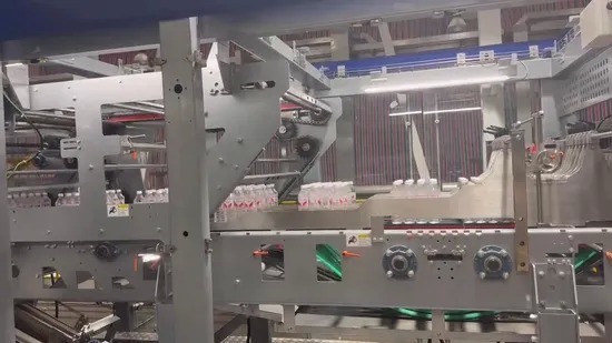 Fully Automatic High Speed Shrink Packer for Food and Beverage Industry with Mechanical Driven Both Ends Open Design