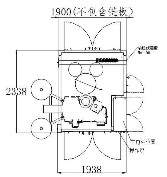 गोल बोतल और पालतू बोतल के लिए 24000 बोतलों प्रति घंटे की क्षमता के साथ इलेक्ट्रिक ओपीपी लेबलिंग मशीन