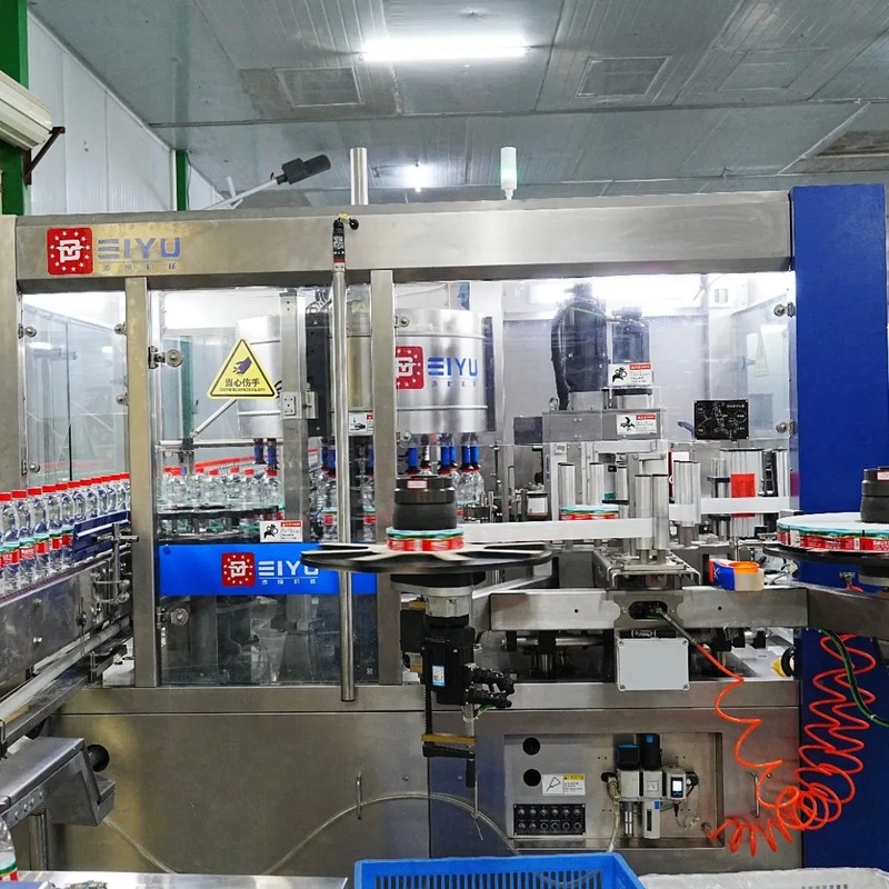 Customized Hot Melt Glue Labeler with Self-Labeling and Self-Testing Features for Automatic Labeling Machine