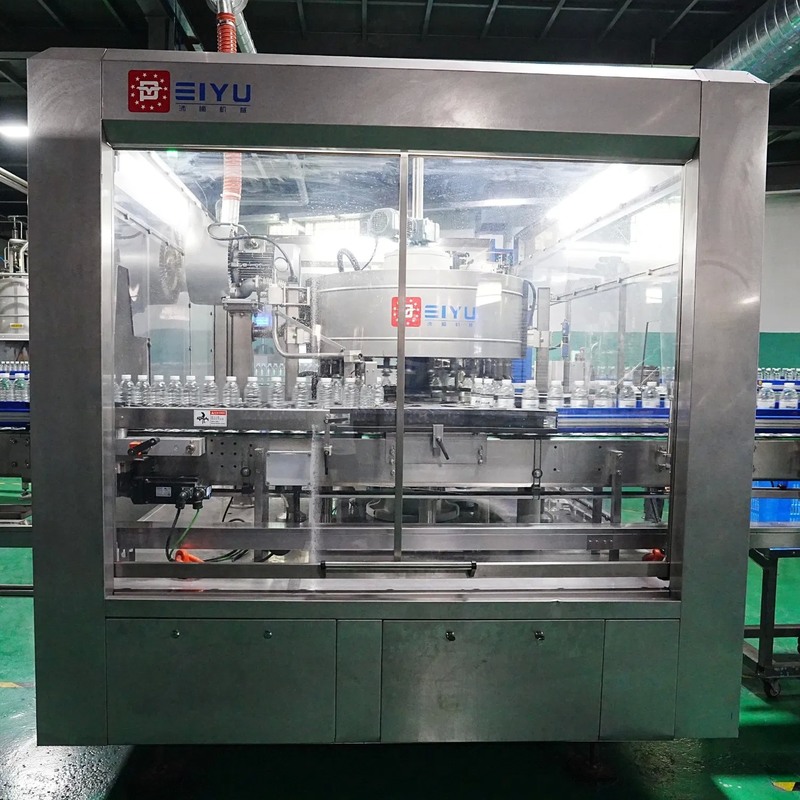 Automatic Hot Melt Glue Labeling Machine with No Bottle No Label Feeding and No Bottle No Glue Application for Wide Application in Production Lines
