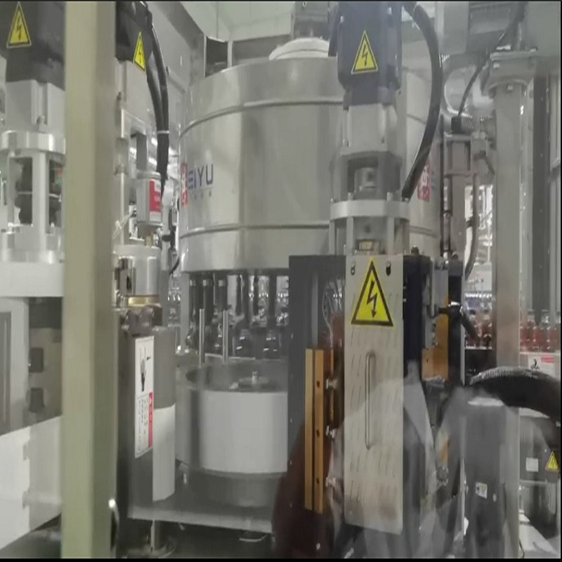 Automatic Hot Melt Glue Labeler with No Bottle No Label Feeding and No Bottle No Glue Application for Wide Application