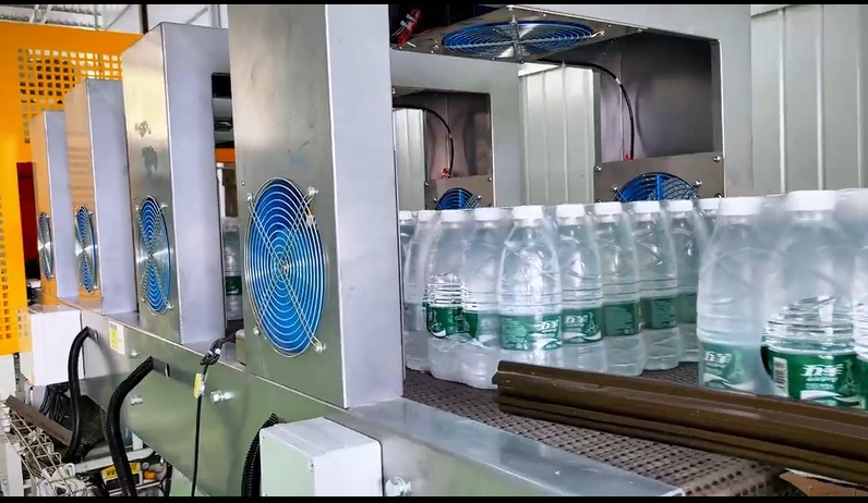 Automatic Shrink Wrapping Machine with 180ºC~240ºC Heating for 60 Packs (Single Channel) and 120 Packs (Double Channel)