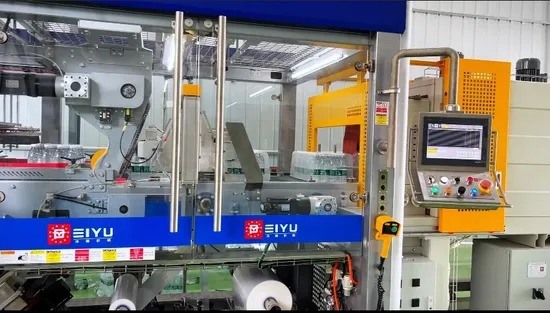 50 Packs Per Minute Automatic Shrink Packer with 30-260 Cartons/Minute Capacity for 100g-3kg Containers