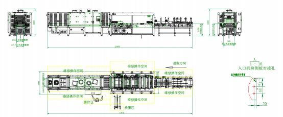 Automatic Shrink Wrapping Machine with 30BPM Speed and 1050mm Conveyor Altitude for 100 Sets/Year Production