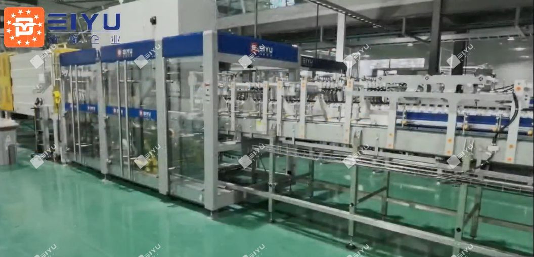 Automatic PE Shrink Film Wrapping Machine with 380V/50Hz Power and 35kW Main Machine Power for Efficient Packaging