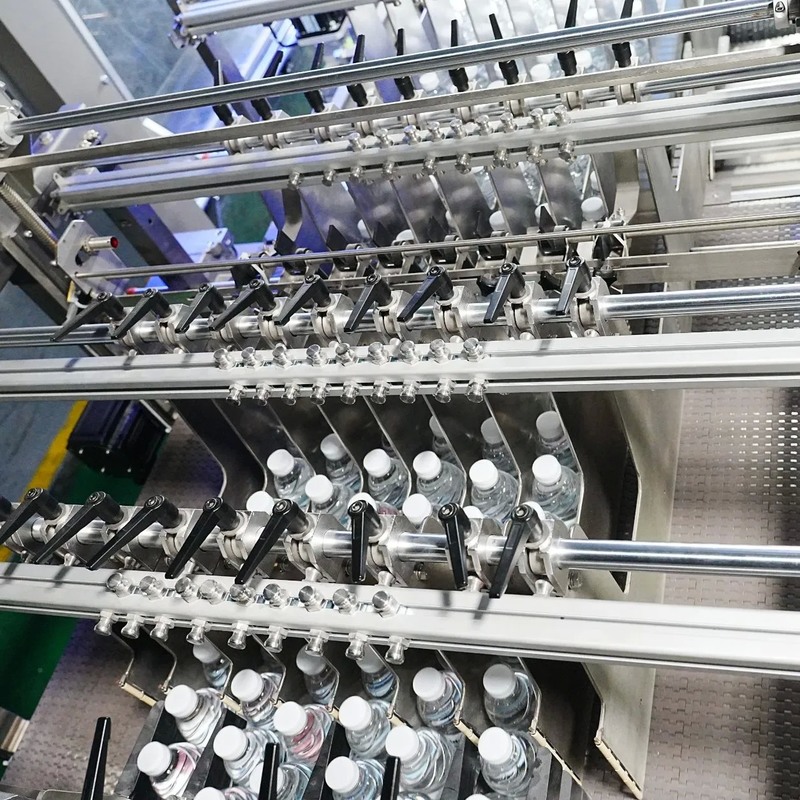 60 Packs Per Minute Automatic Shrink Packer with 1050mm Conveyor Height for 12,000 to 48,000 Bottles/Hour