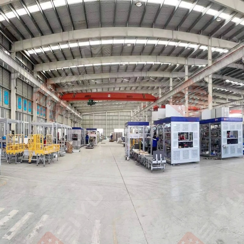 Automatic PE Film Shrink Wrapping Machine with 35KW Main Machine Power 100NL/Min Air Consumption and 4500kg Weight