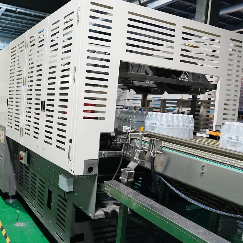 Automatic Shrink Wrapping Machine for 500ml Pet Bottle with Stainless Steel Heating and 380V 50Hz Power