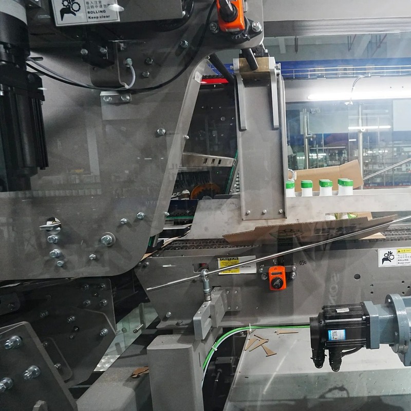 Automatic H-Bot Carton Packing Machine with 30 Cartons/min Capacity and 0.5-0.8Mpa Air Pressure