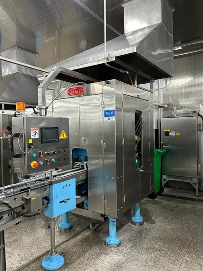 High-Speed Fully Automatic Stainless Steel Can Sealing Machine for Industrial Food Packaging