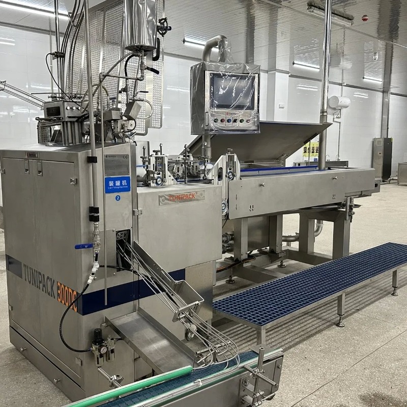 High-Speed Fully Automatic Stainless Steel Can Sealing Machine for Industrial Food Packaging
