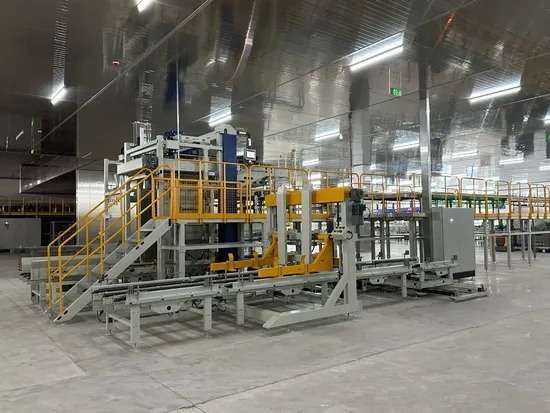 Fully Automatic Palletizer with High-Speed Operation and Food Safety Compliance for Precision Stacking of Canned Food