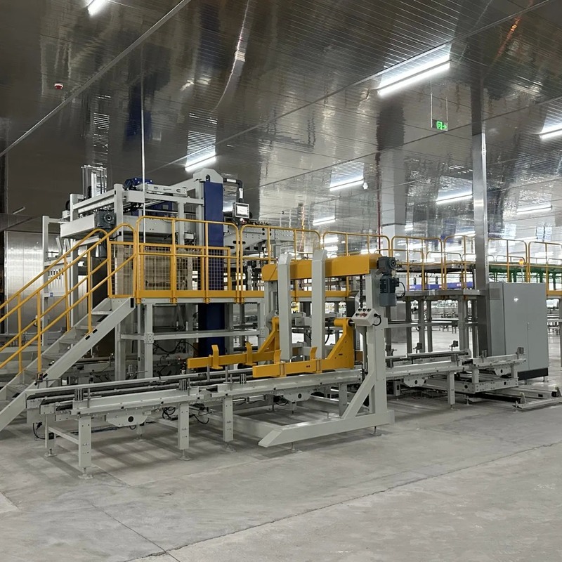 Fully Automatic Palletizer with High-Speed Operation and Food Safety Compliance for Precision Stacking of Canned Food