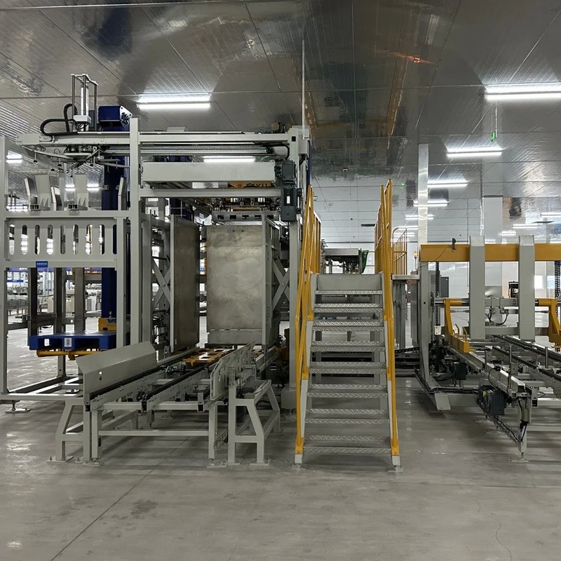 Fully Automatic Palletizer with High-Speed Operation and Food Safety Compliance for Precision Stacking of Canned Food