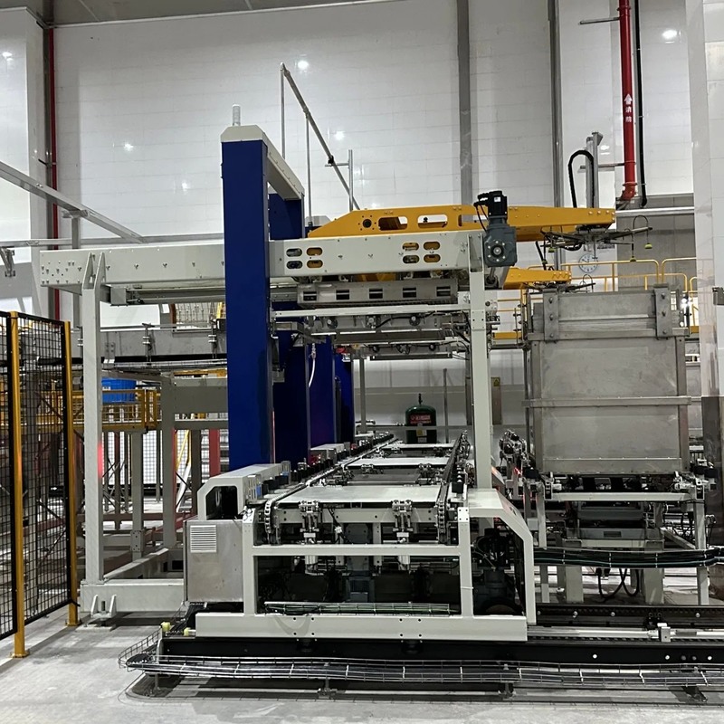 Fully Automatic High-Speed Operation Retort Basket Loading System for 500 Sets/Year Can Handling Equipment