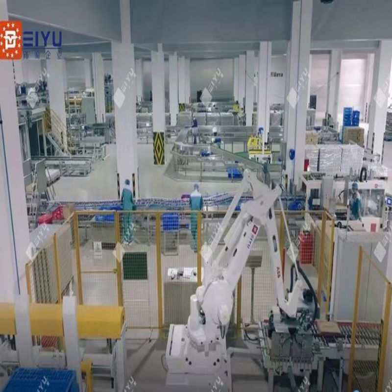 Automatic Wet Pet Food Production Line with 80-320 Bags per Minute and 80-400 Cans per Minute Capacity for Dog and Cat Application