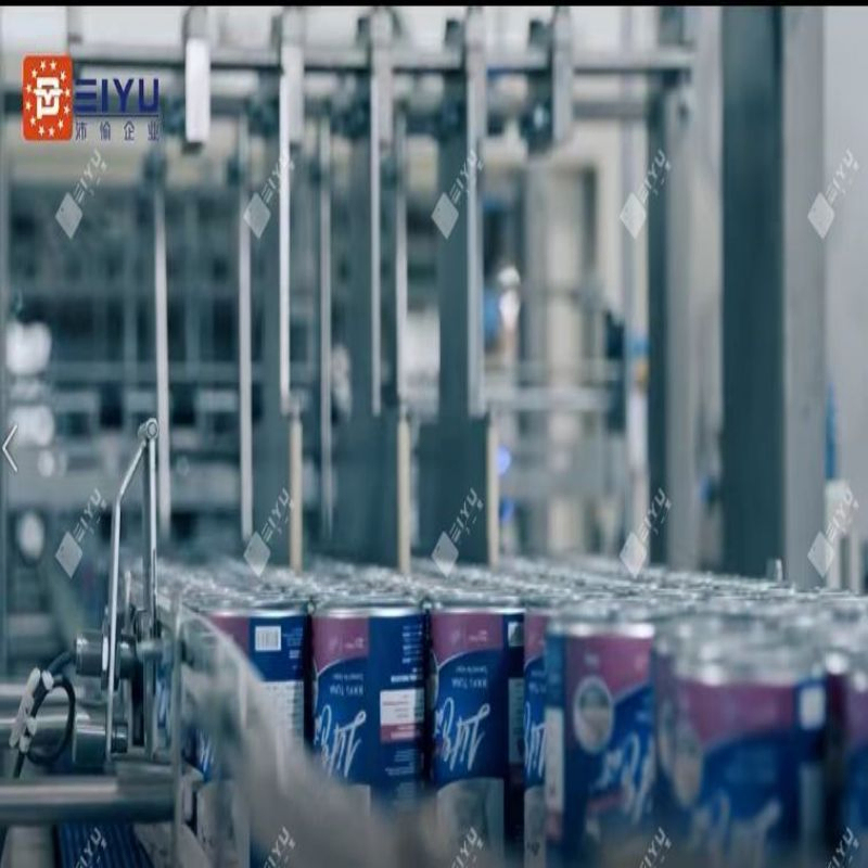 Automatic Wet Pet Food Production Line with 80-320 Bags per Minute and 80-400 Cans per Minute Capacity for Dog and Cat Application