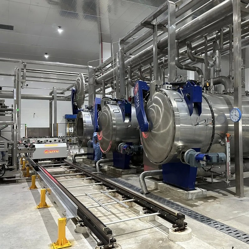 Automatic Wet Pet Food Production Line for Dog and Cat Application with 80-400 Cans per Minute Capacity