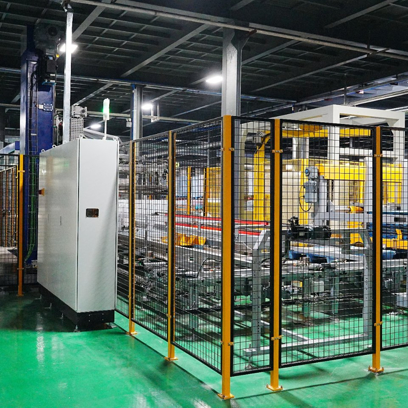 Single Column Palletizer column Type Palletizer for Barrel Water Production Line