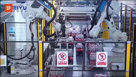 Single-Lane Gantry Palletizer Carton Palletizer Customized for Tea Beverage Production Line