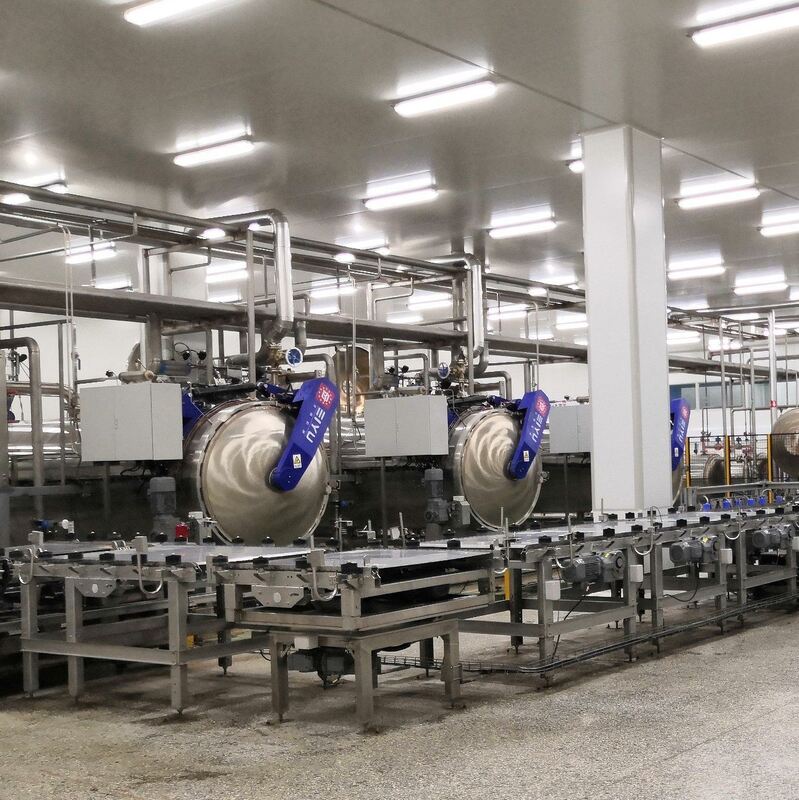 Customized Full Automatic Industrial Sterilization Pot Water Immersion Autoclave Retort with Precise Temperature Control