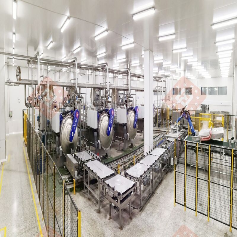 Customized Full Automatic Industrial Sterilization Pot Water Immersion Autoclave Retort with Precise Temperature Control