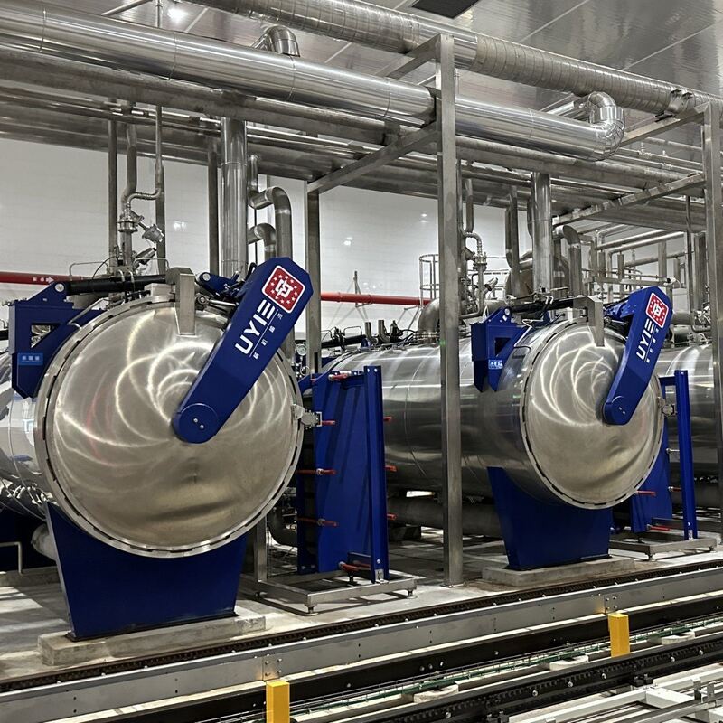 Continuous Operation Fully Automatic Sterilizer Autoclave Sterilization Retort with Enhanced Highly Secure Capabilities