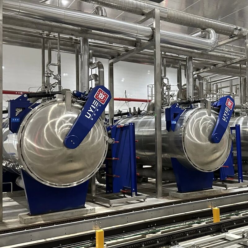 Large Scale SUS304 Stainless Steel Sterilization Retort Autoclave with Automatic Control and DN1200 Diameter