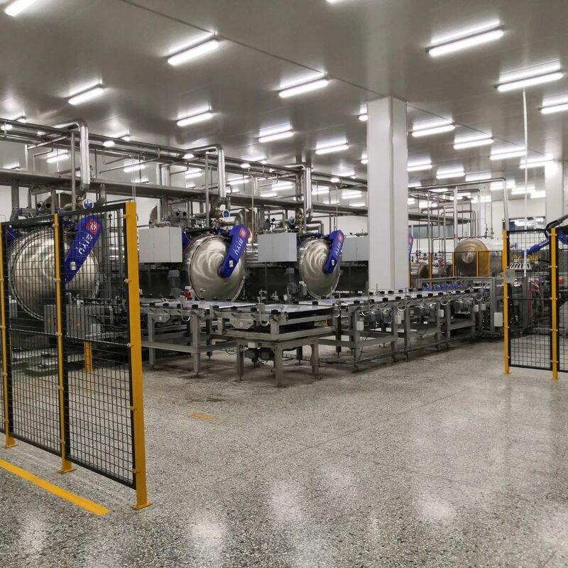 Fully Automatic Highly Secure Sterilization Retort and Kettle with SUS304 Stainless Steel Construction